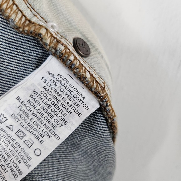 Prana Sienna Mid Rise‎ Jeans 12 /31 Tall Denim Skinny Medium Wash - Picture 9 of 9